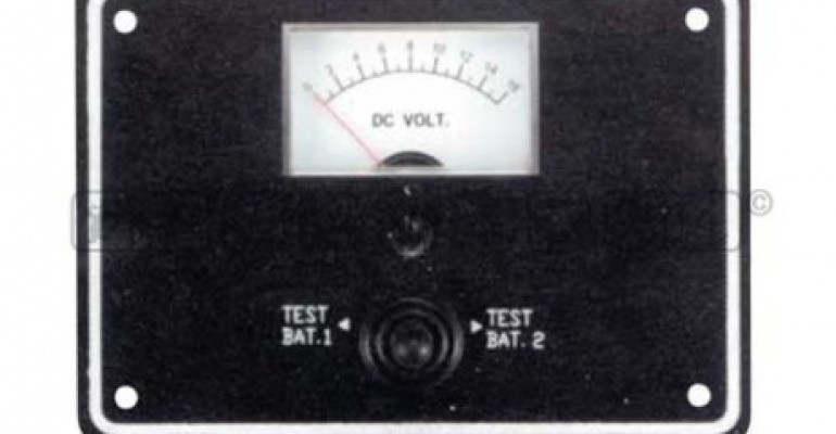 PANEL ZA TEST 2 BATRIJ, VOLTMETER