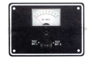 PANEL ZA TEST 2 BATRIJ, VOLTMETER