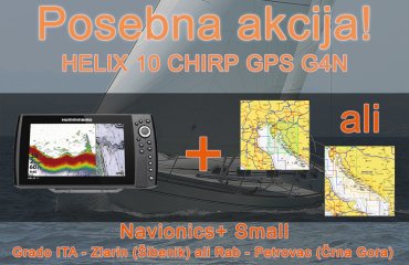 HELIX 10 CHIRP GPS G4N + Navionics + Small