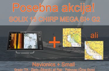 SOLIX 15 CHIRP MEGA SI+ G2 + Navionics + Small