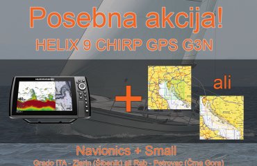 HELIX 9 CHIRP GPS G3N + Navionics + Small