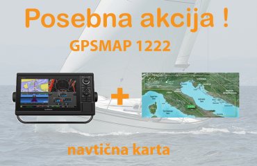 GPSMAP 1222 + BlueChart G2 Vision HD Severni Jadran